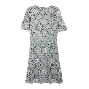 Reiss Lina Sequined‎ Lace Mini Dress Sz 6